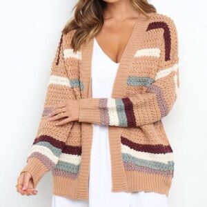 Petal & Pup • Striped Cardigan